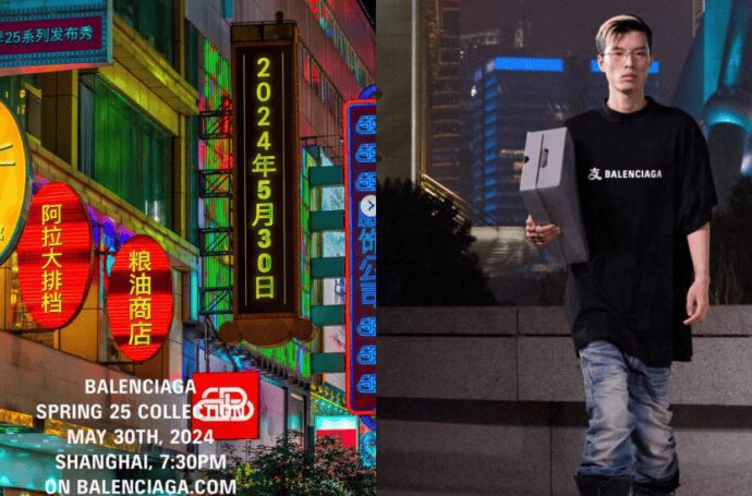 時尚與AI的結合！解析Balenciaga上海大秀元素，還與小籠包聯名～